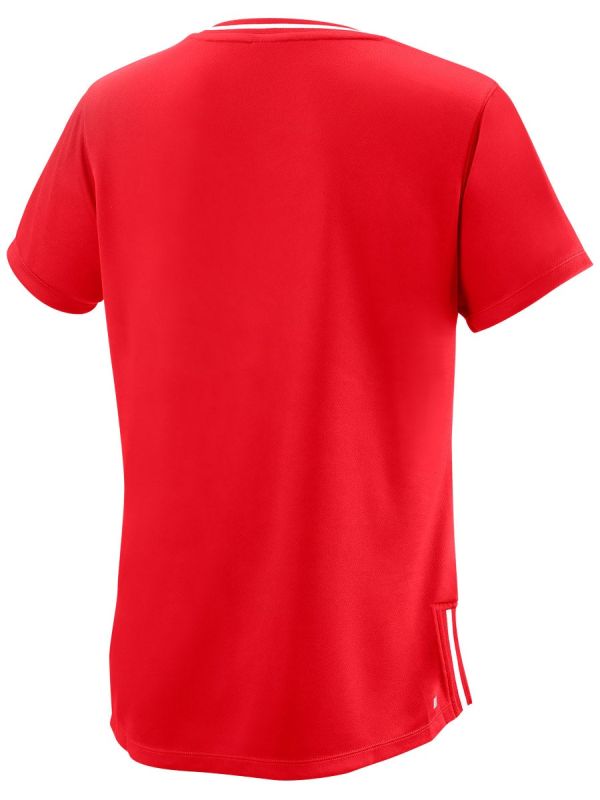Wilson Team II V-Neck W - team red