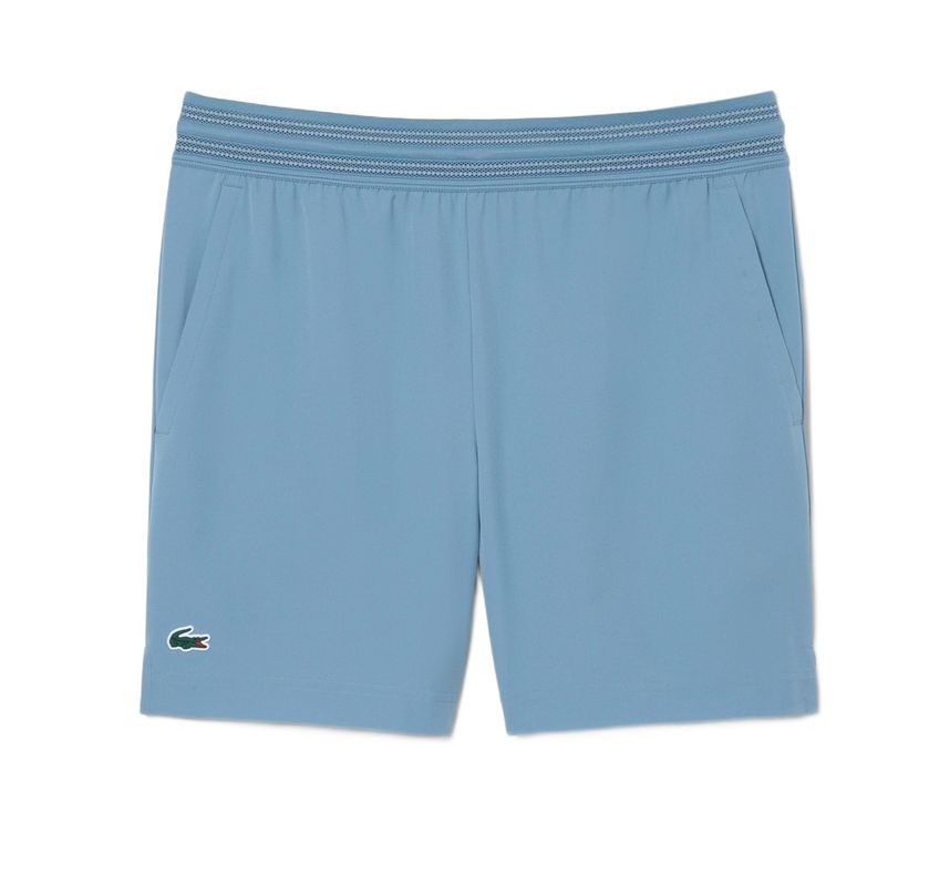 Męskie spodenki Lacoste Ultra Dry Reflective - grayish blue