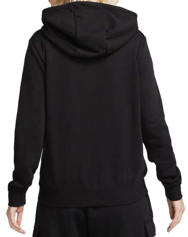 Nike Sportswear Club Fleece Funnel Hoodie - black/white