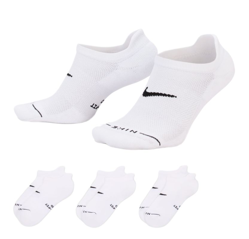 Nike Everyday Elevated No-Show 3P - white