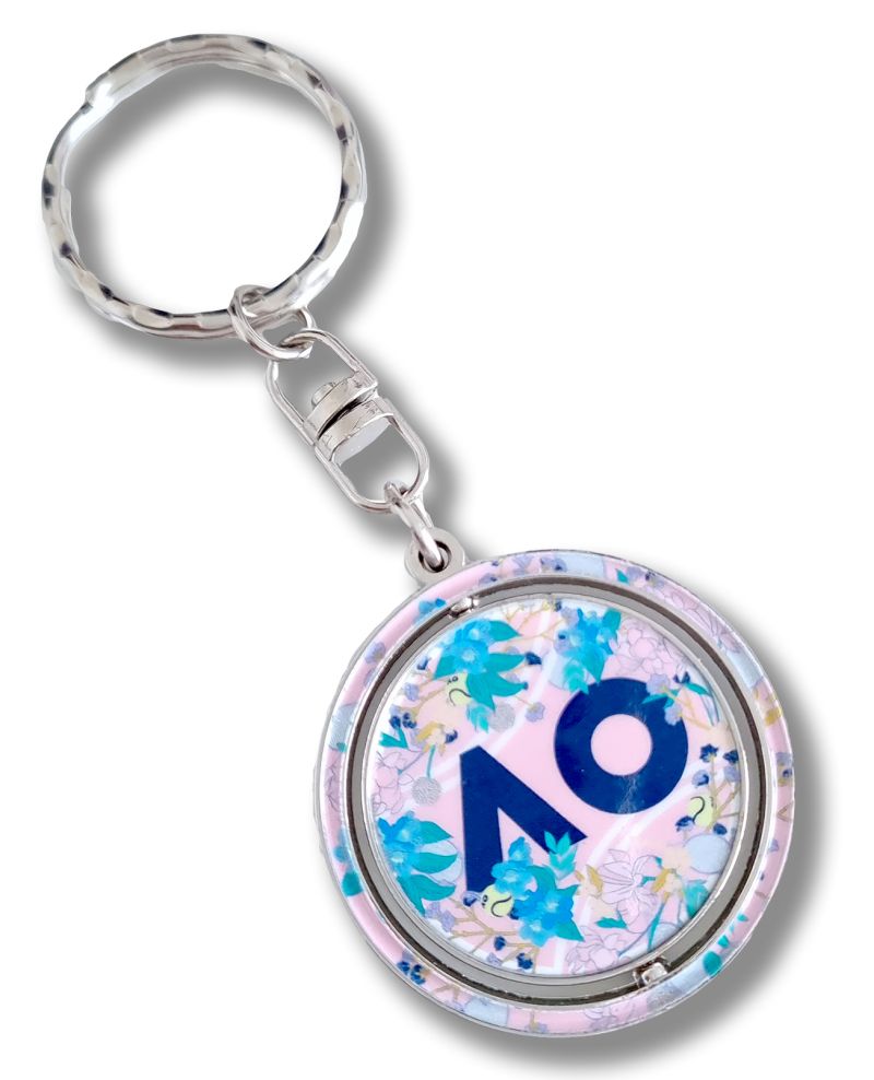 Australian Open Keyring Flower Logo