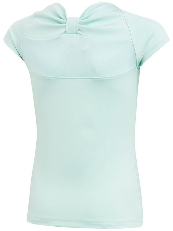 Adidas Girls Ribbon Tee - clear mint
