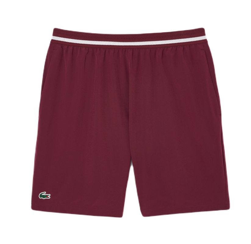 Lacoste Tennis X Novak Djokovic Shorts - bordeaux Lacoste Tennis X Novak Djokovic Shorts - bordeaux