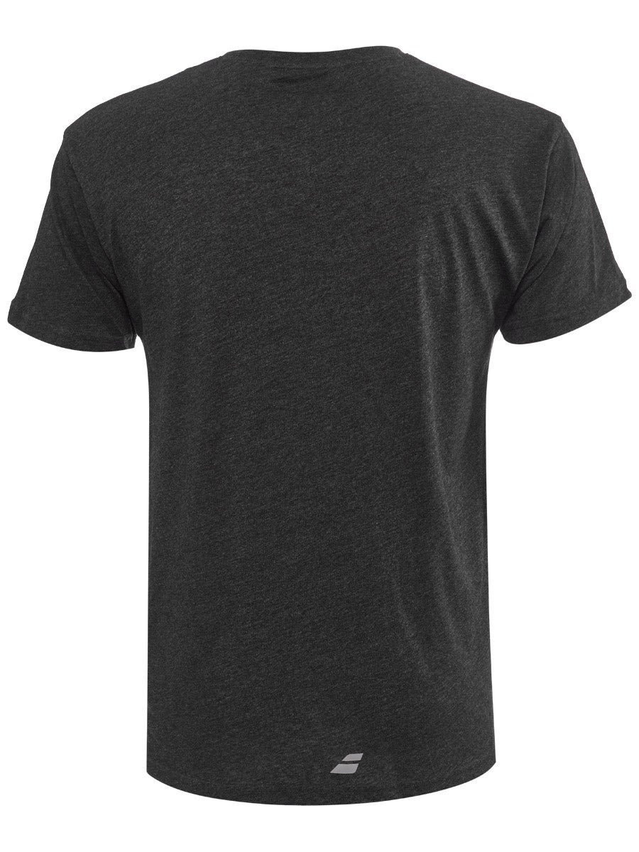 babolat-exercise-vintage-tee-men-black-heather-2 Babolat Exercise Vintage Tee Men - black heather