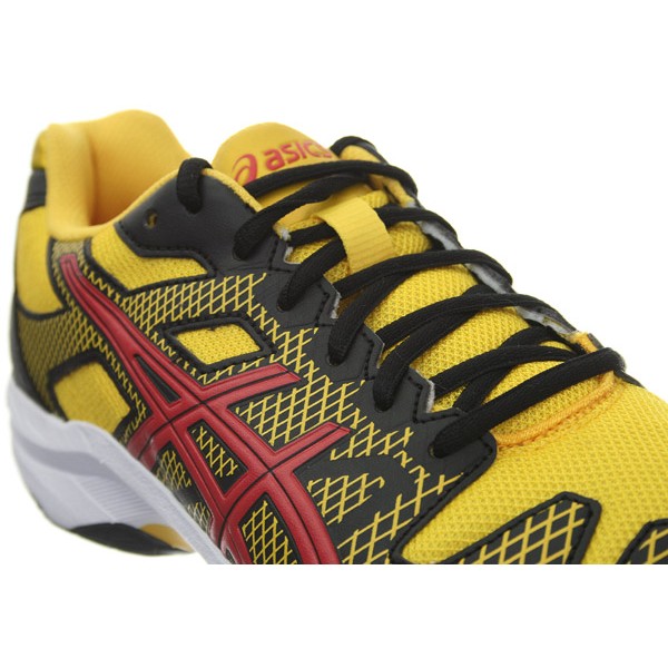 Asics Gel-Solution Speed 2 GS - black/fiery red/yellow