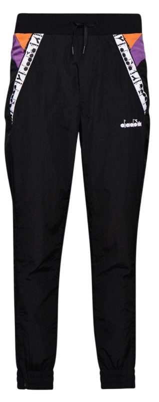 Diadora L. Pants - black/hyacinth vlt/autumn g