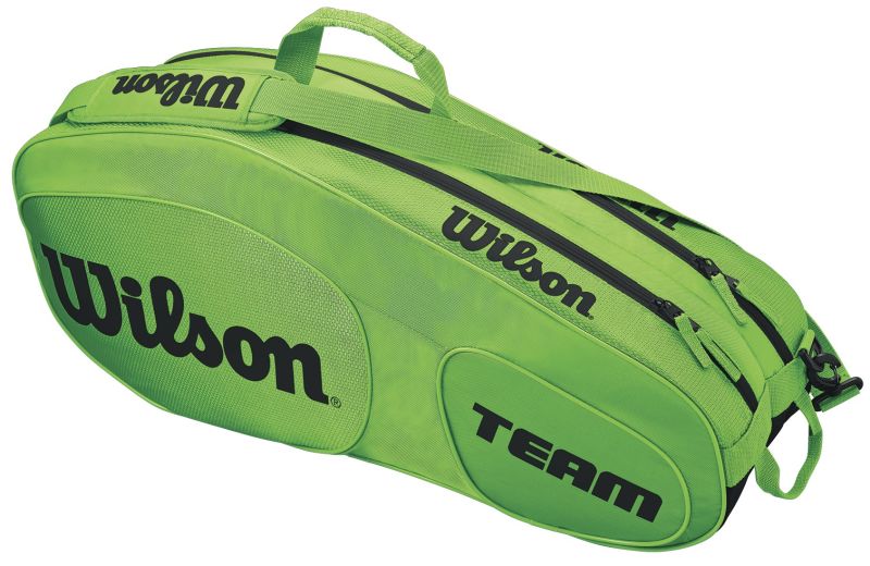 Wilson Team III 6 Pack Bag - green/black