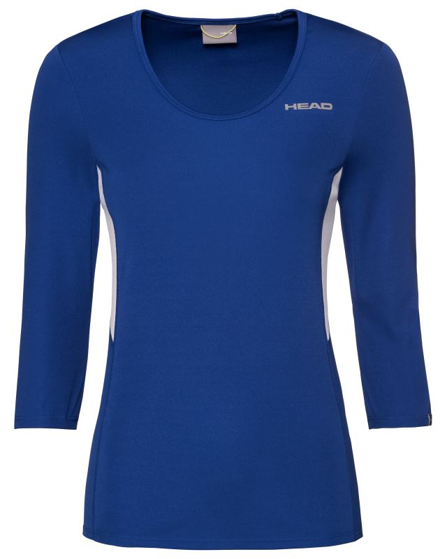 head-club-tech-3-4-shirt-w-royal-blue-1 Head Club Tech 3/4 Shirt W - royal blue