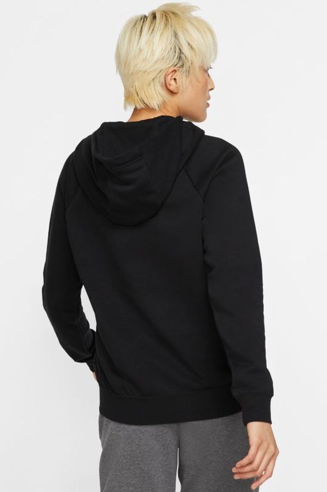 Nike Sportswear Essential Hoodie FZ Fleece W - black/white