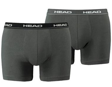 Head Mens Boxer 2Pack - grey/white/black