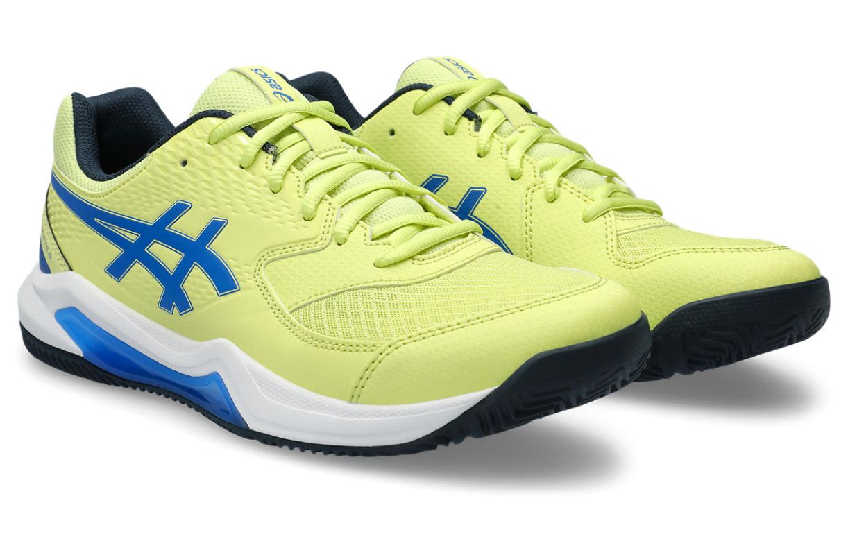 Men's paddle shoes Asics Gel-Dedicate Padel glow yellow