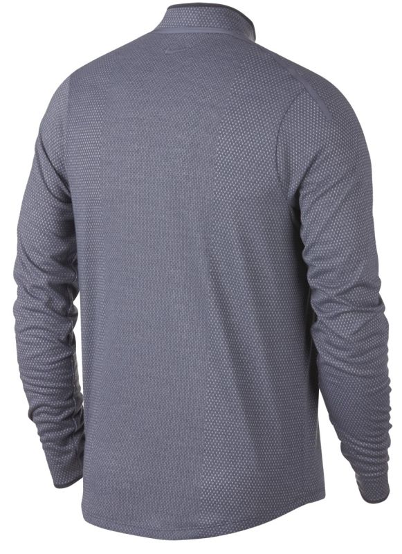 Nike Court Challenger 1/2 Zip - light carbon/gridiron