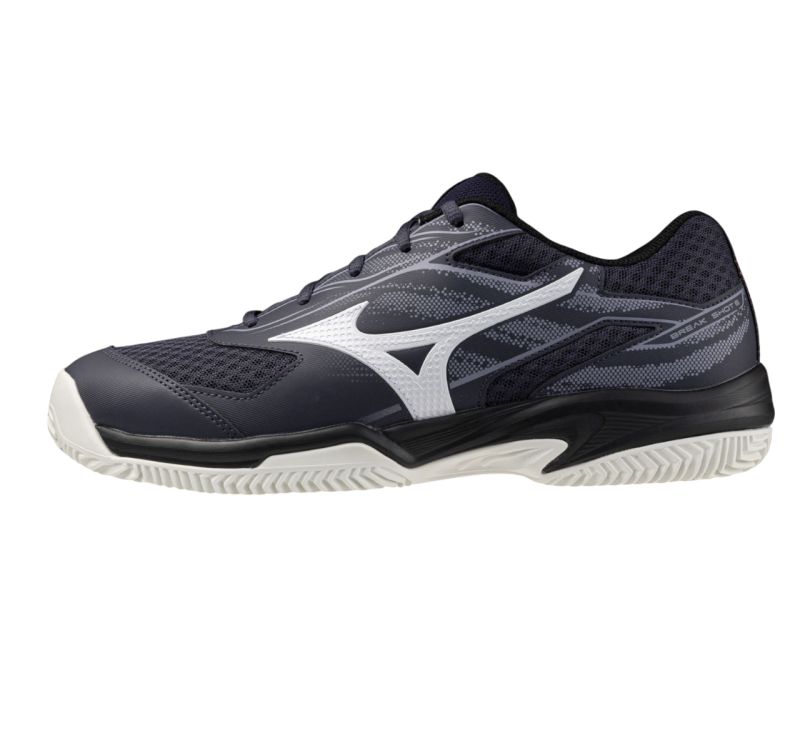 Mizuno Break Shot 5 CC - odyssey gray/white/blue granite