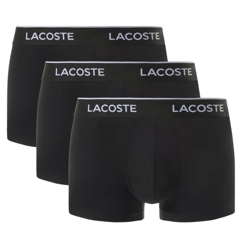 Lacoste Cotton Stretch Jersey 3P - black/black/black