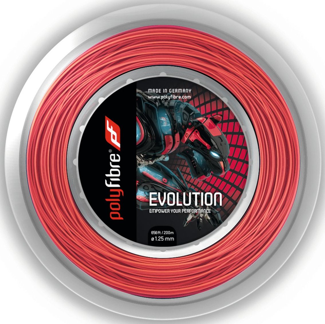 Polyfibre Evolution (200 m) - red