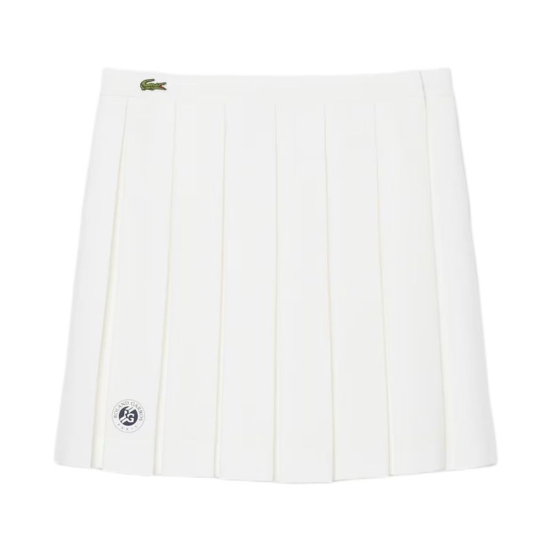 Lacoste Roland-Garros Edition Short Pleated - white Lacoste Roland-Garros Edition Short Pleated - white