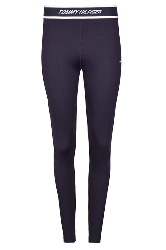 Tommy Hilfiger Sport Tape Full Lenght Leggins - desert sky