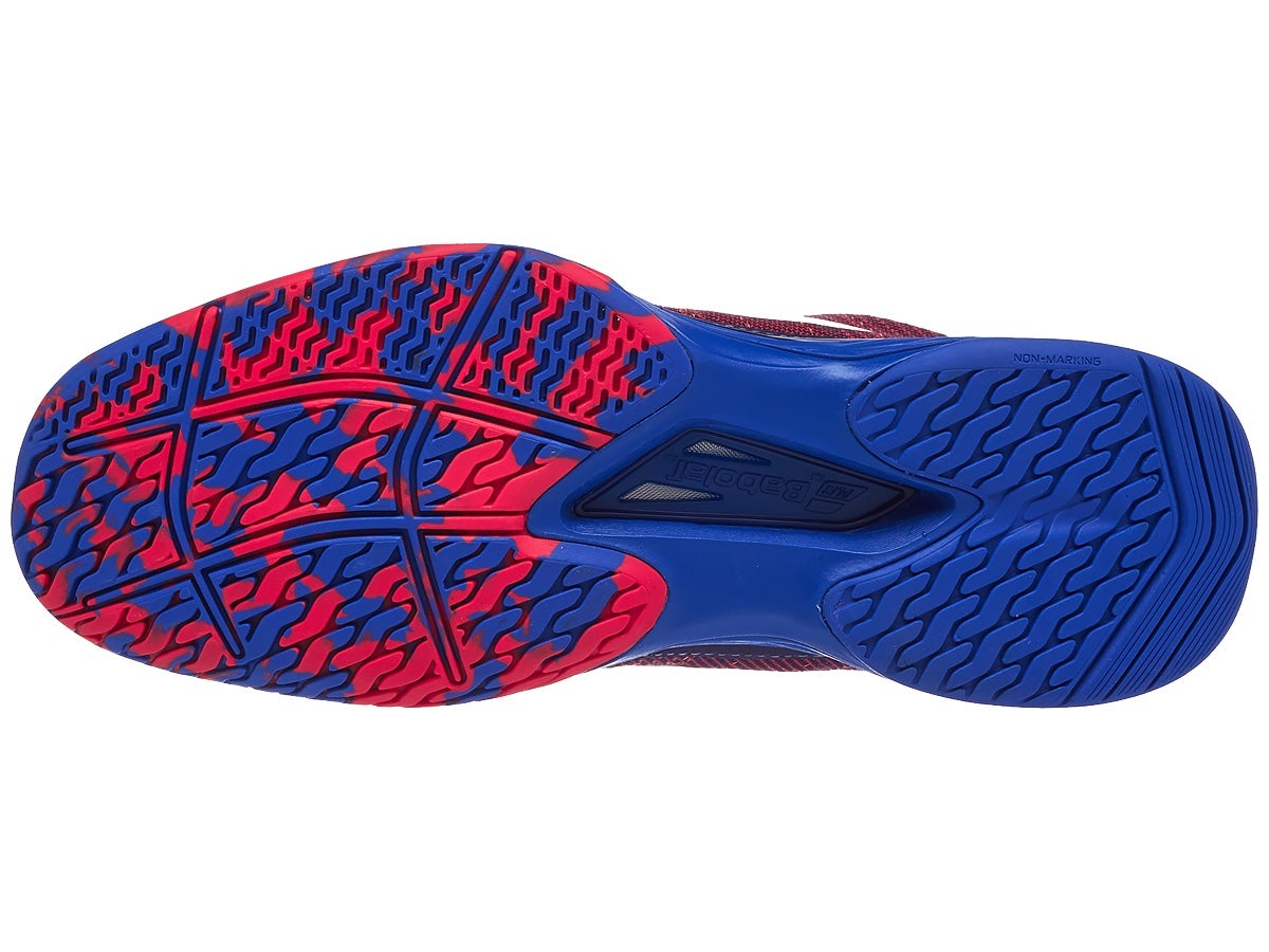 Babolat Jet Mach II All Court Men - poppy red/estate blue