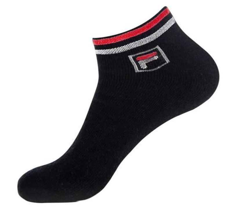 fila-calza-quarter-socks-2-pary-black-1 Fila Calza Quarter Socks - 2 pary/black