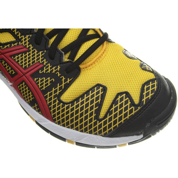 Asics Gel-Solution Speed 2 GS - black/fiery red/yellow