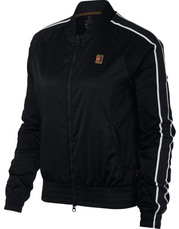 Nike Court Stadium Jacket W - black/black/white