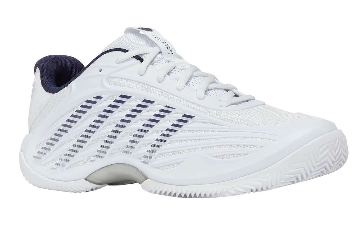Męskie buty tenisowe K-Swiss Hypercourt Express 3 Clay - white/peacoat/silver