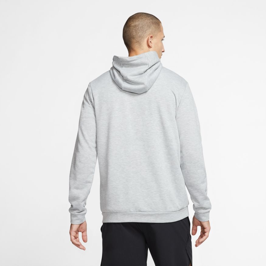 Nike Dry Hoodie FZ Fleece - dark grey heather/black