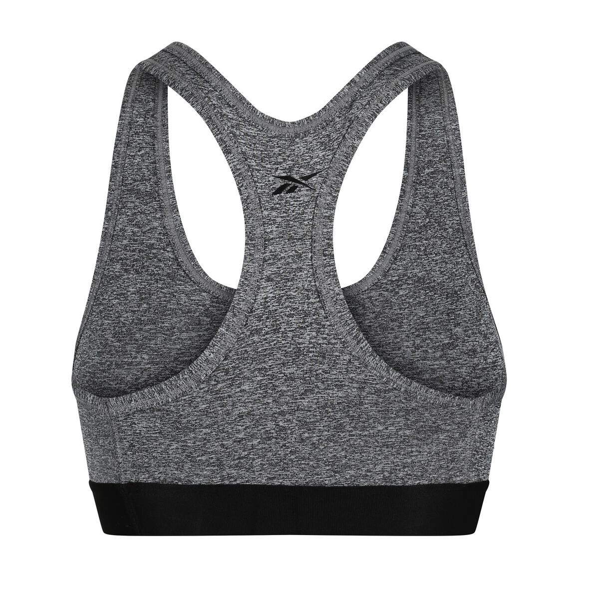 Reebok Womens Sports Crop Top SIMONE - grey marl