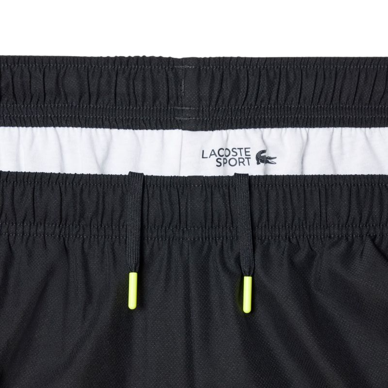 Lacoste Printed Diamond Taffeta - black/flashy yellow