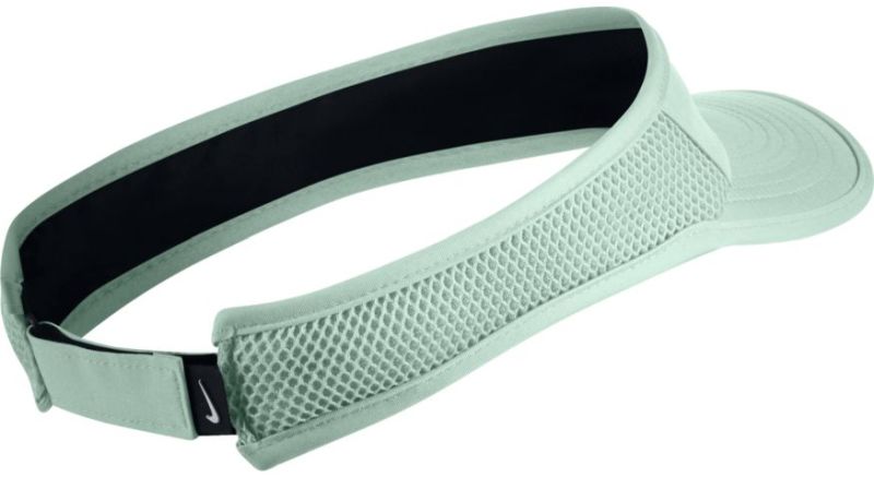 Nike Aerobill Feather Light Visor - barely green/barely green/metalic dark grey