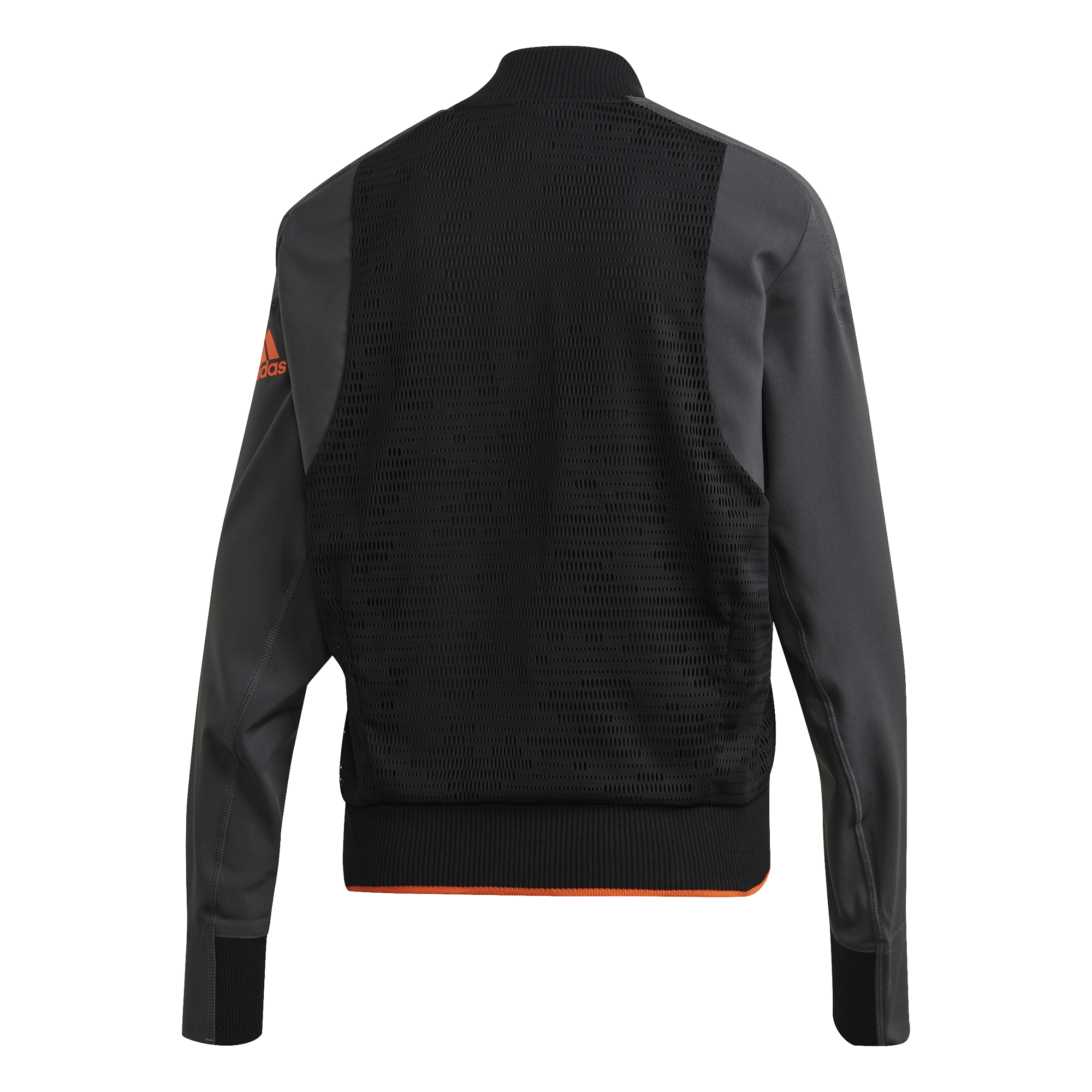 adidas-vrct-primeblue-jacket-women-grey-six-black-2 Adidas VRCT Primeblue Jacket Women - grey six/black