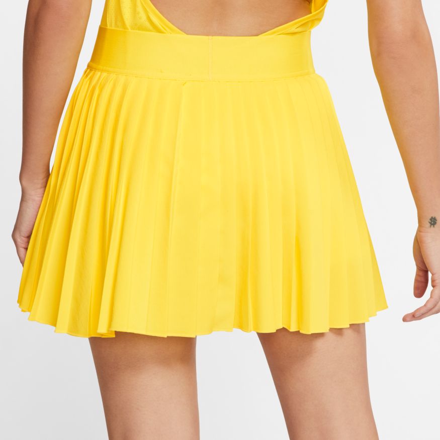 Nike Court Elevated Victory Skirt W - opti yellow/white