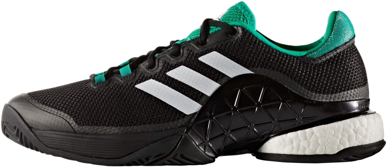 adidas-barricade-2017-boost-black-green-white-1 Adidas Barricade 2017 Boost - black/green/white