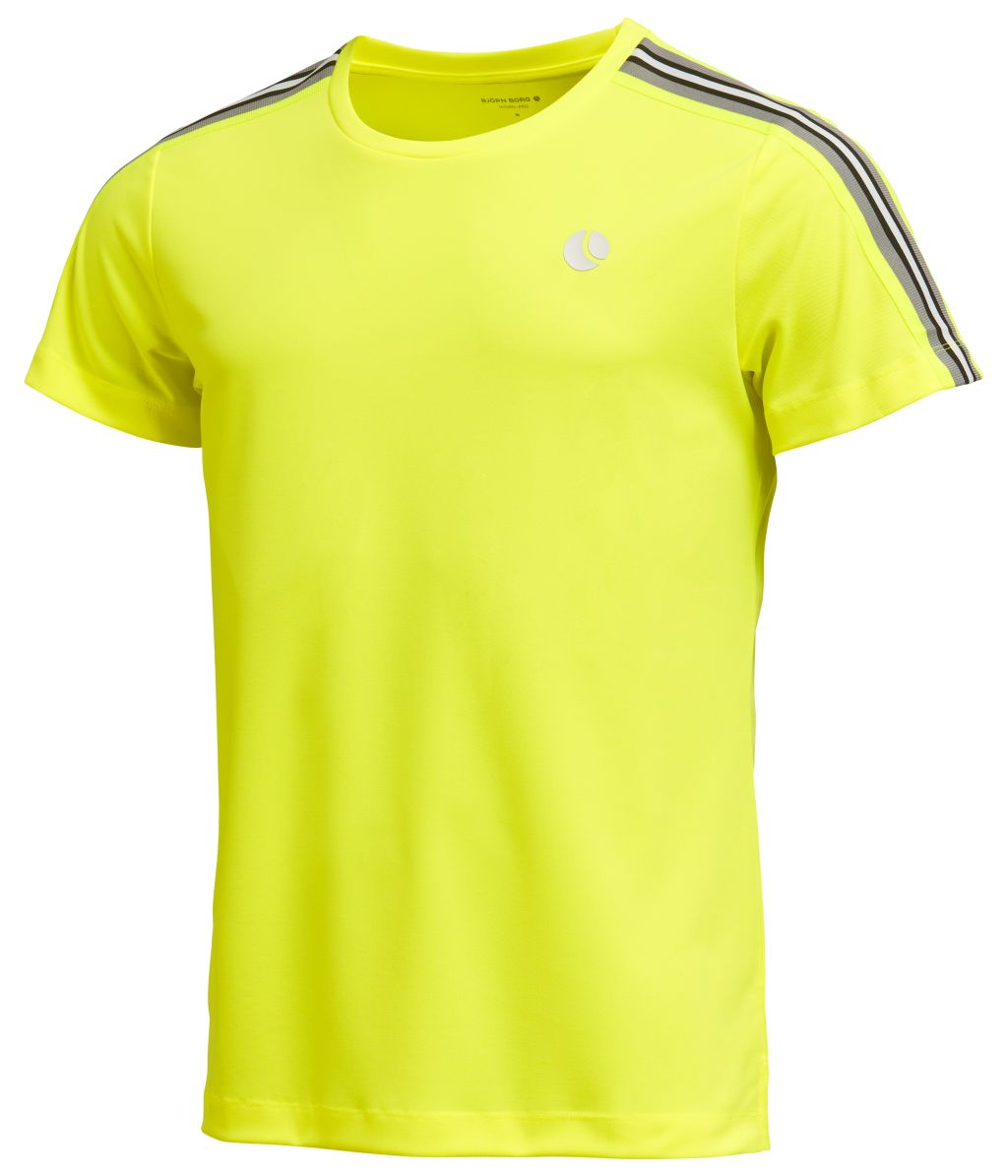 Björn Borg Tee Tomlin - safety yellow