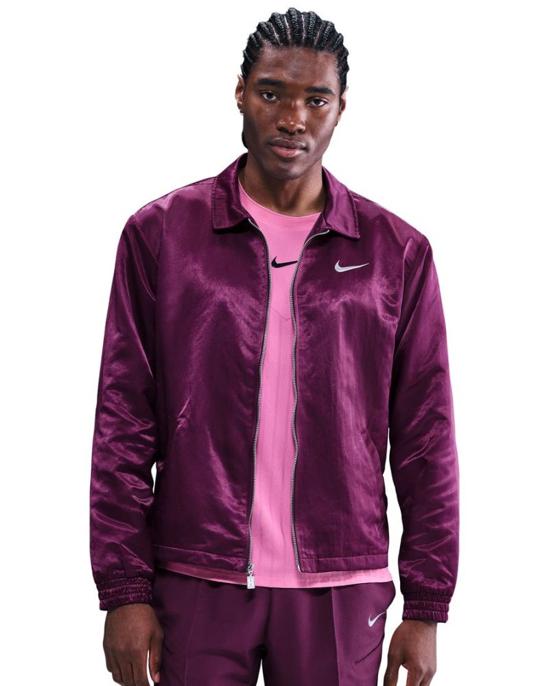 Nike Court Slam - bordeaux/white