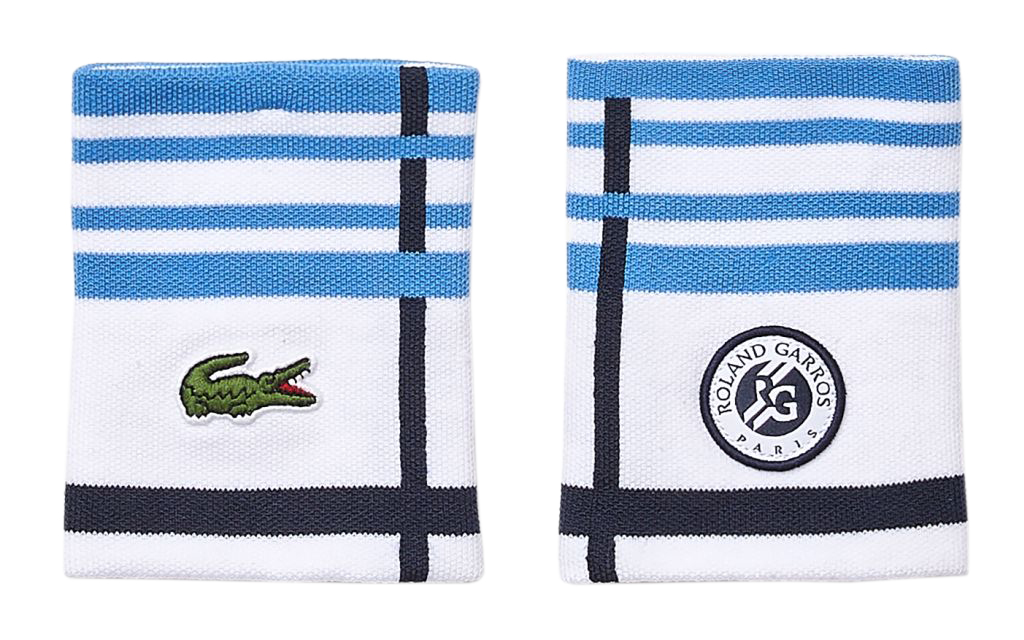 Lacoste Roland Garros Wirstbands - white Lacoste Roland Garros Wirstbands - white