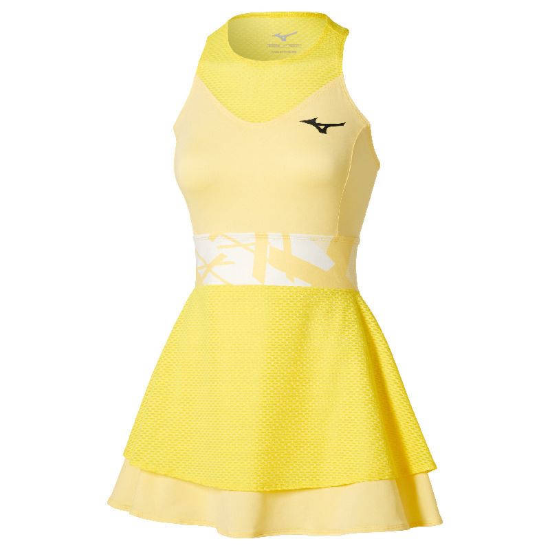 Sukienka Mizuno Daybreakers - lemon tonic Sukienka Mizuno Daybreakers - lemon tonic
