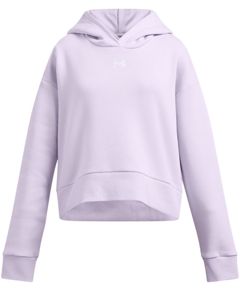 Under Armour Girls UA Rival Fleece Crop Hoodie