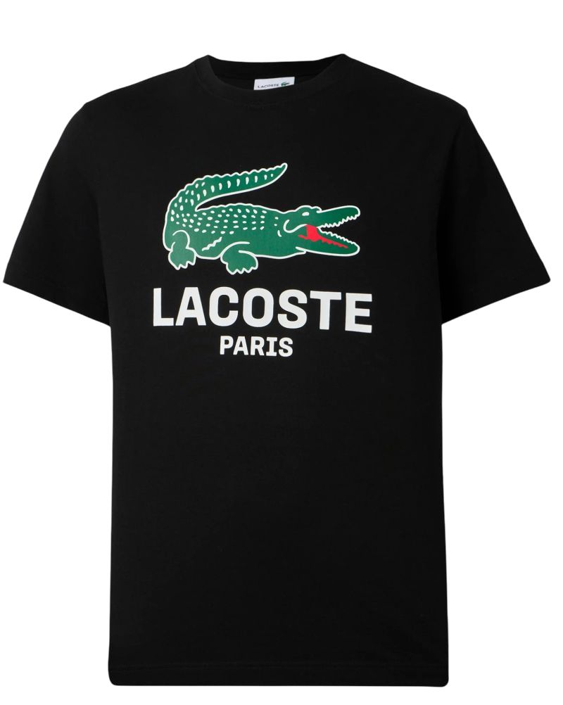 Lacoste Printed Cotton - black