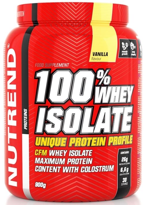 nutrend-100-whey-isolate-1800g-vanilla-1 Nutrend 100% Whey Isolate 1800g - vanilla