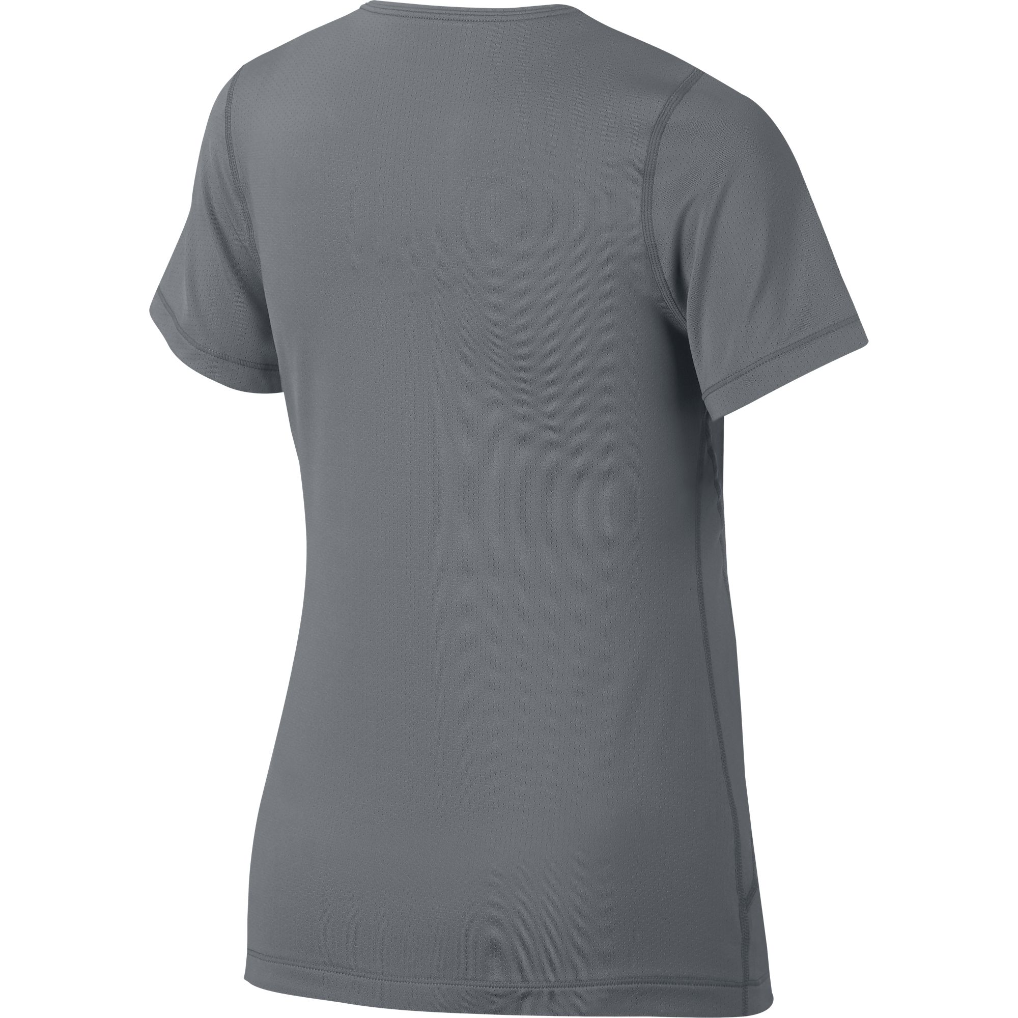 Nike Pro Top SS - cool grey/black