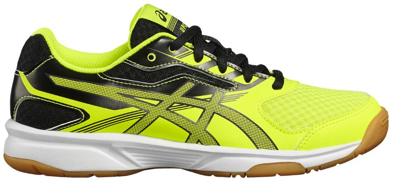 Asics UpCourt 2 GS - safety yellow/dark grey/black