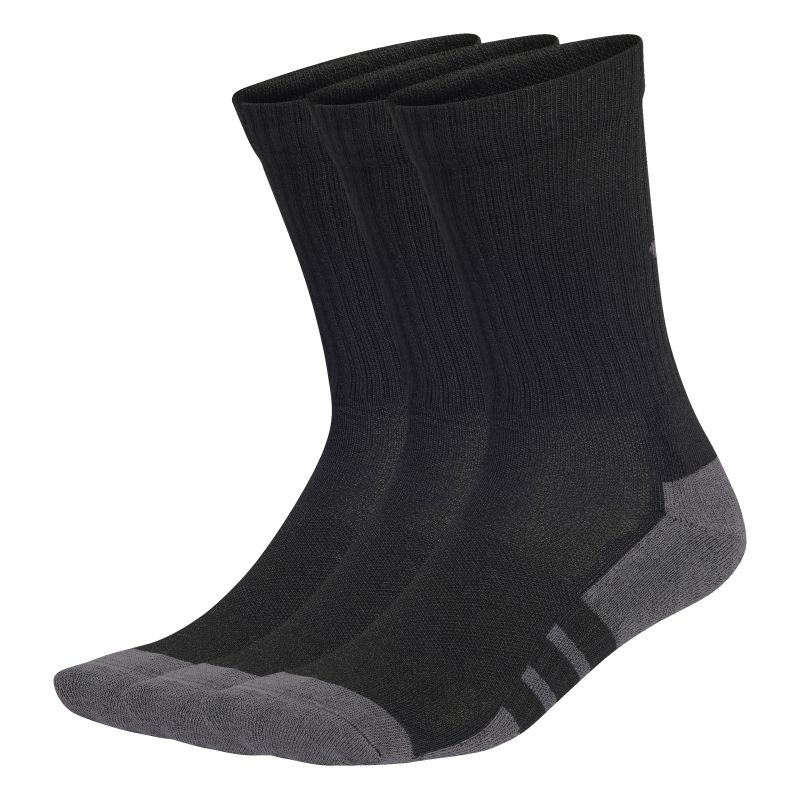 Adidas Essentials Climacool Cushioned Crew 3P - black/grey six