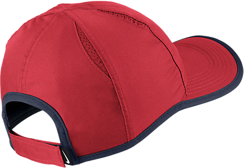 Nike U Aerobill Feather Light Cap - action red