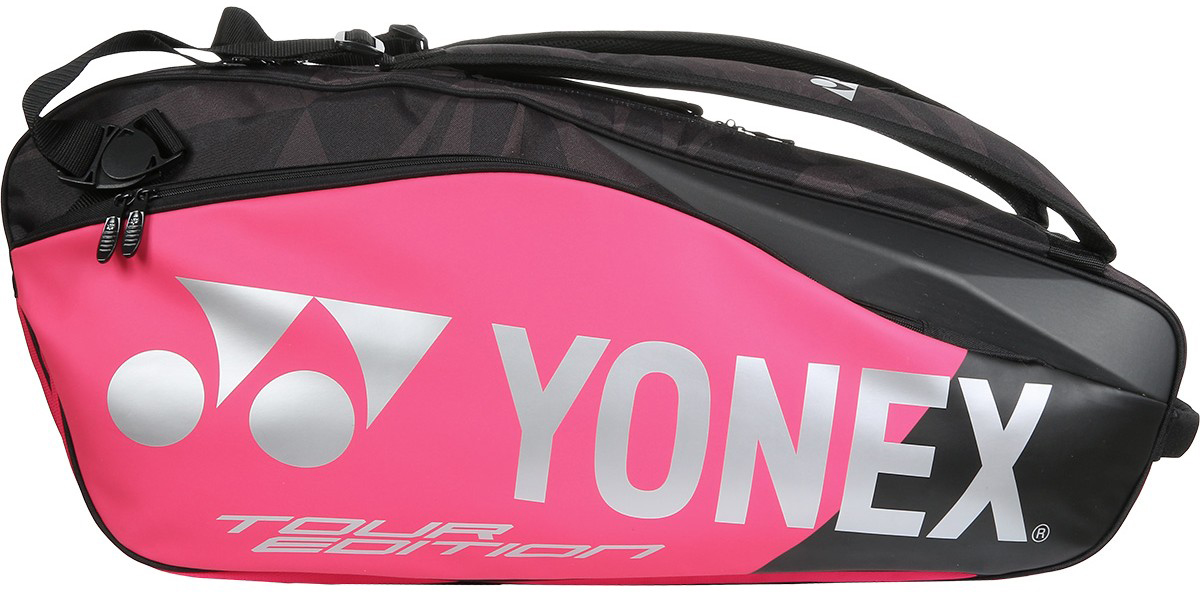 Yonex Pro Racquet Bag 6 Pack - black/pink