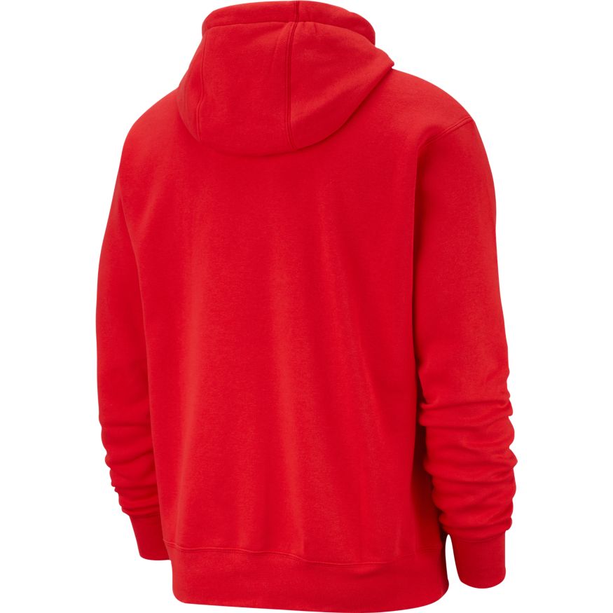 Nike Sportswear Club Hoodie PO BB - university red/university red/white