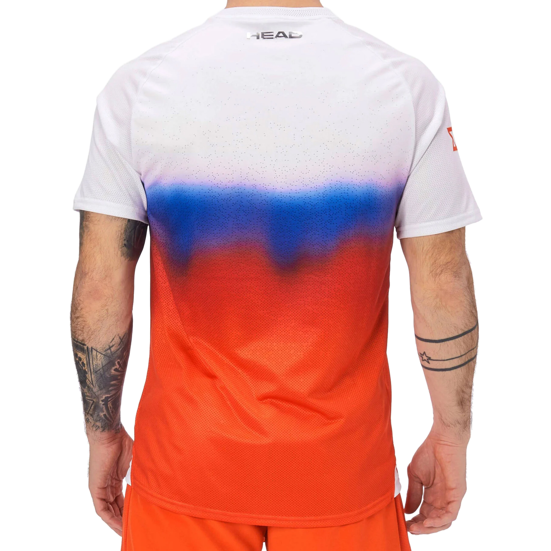 Head Performance MC New York T-Shirt Men - white/orange