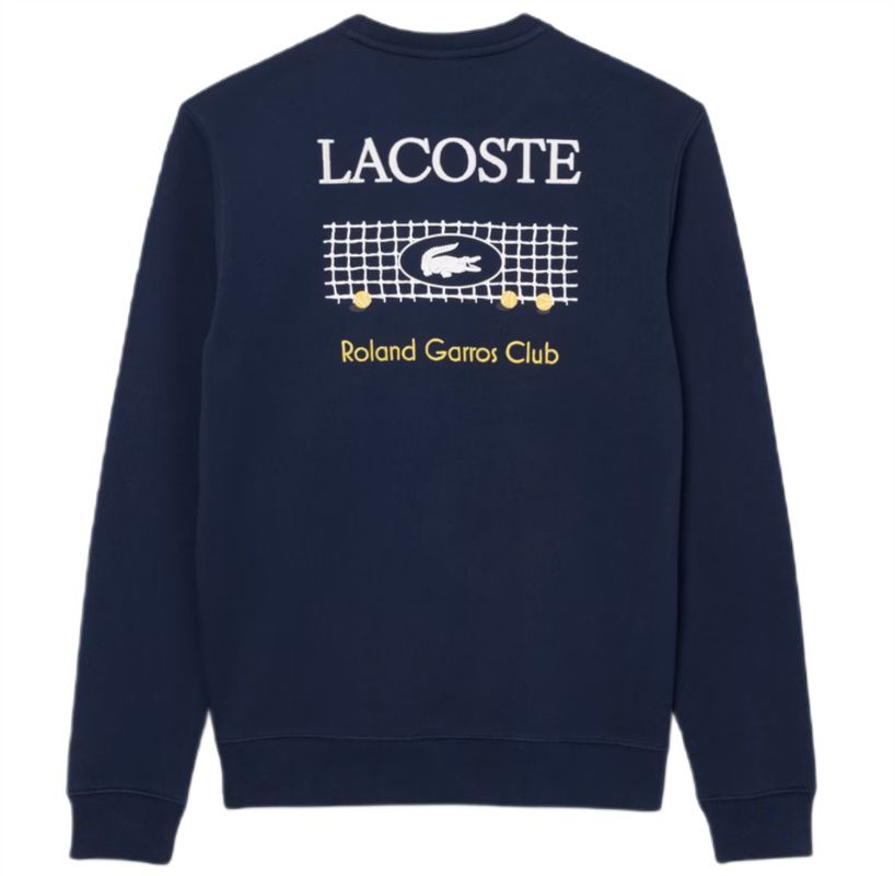 Lacoste Roland-Garros Edition Fleece - midnight blue