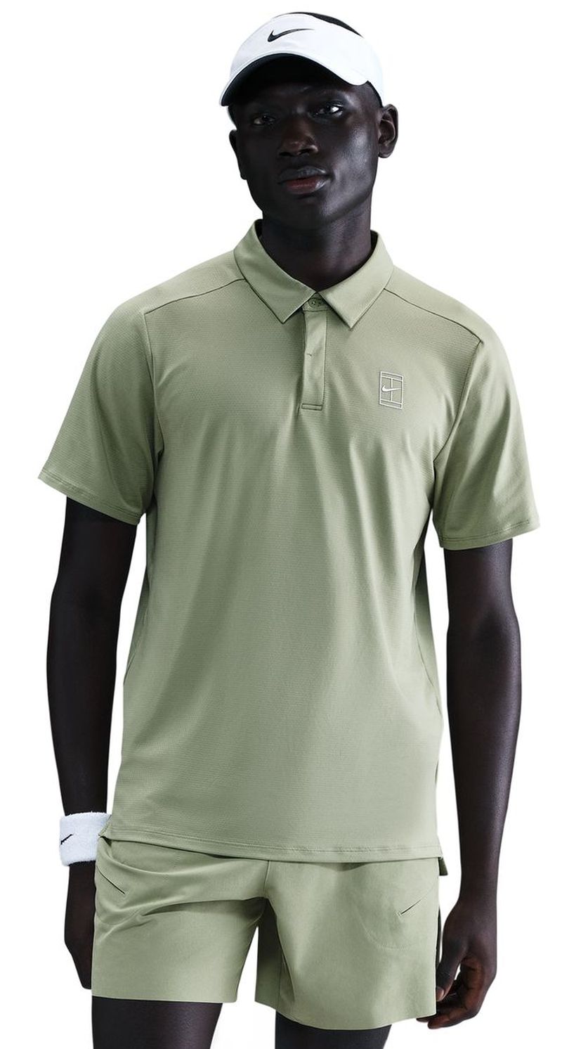 Nike Court Advantage Dri-Fit Tennis - oil green/white 