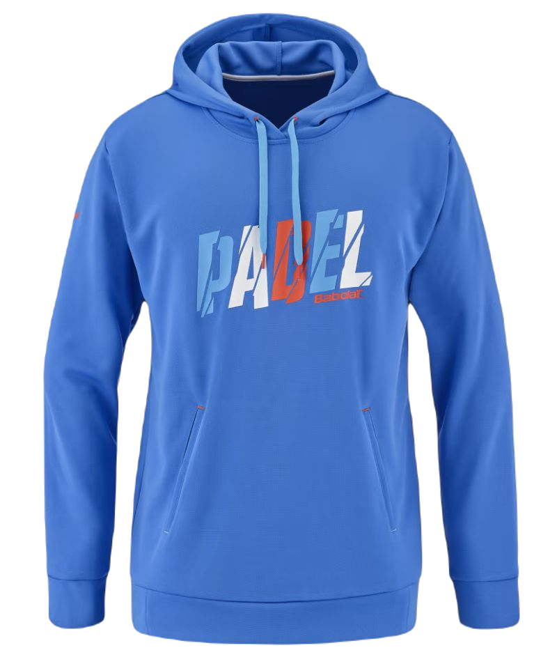 padel-hood-blue Babolat Padel Hood Sweat Men - french blue